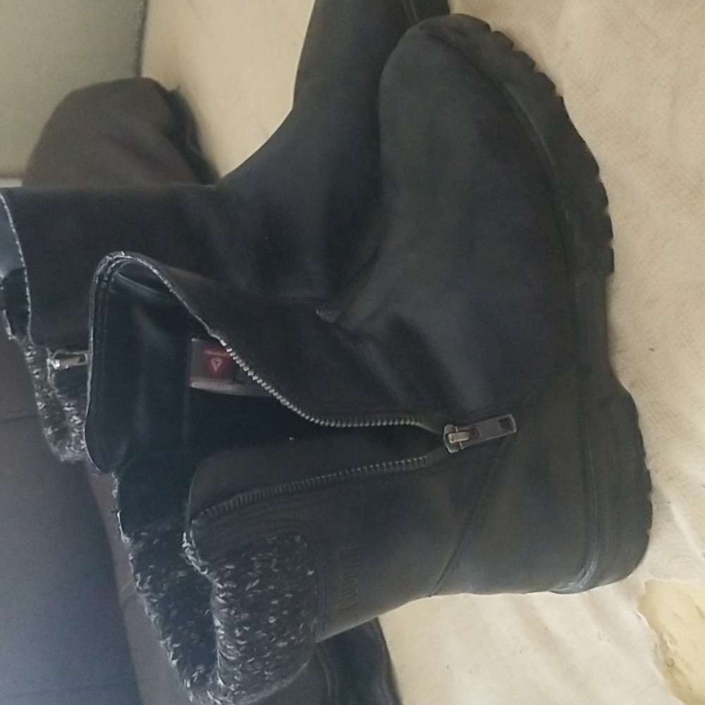 Primaloft COUGAR Black Ankle Boots with Zipper Size US 9 EUR 40